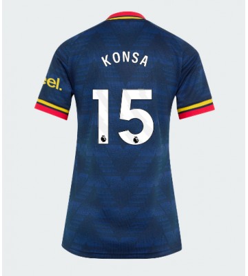 Arsenal Ezri Konsa #15 Replika Bortatröja Damer 2026-27 Kortärmad